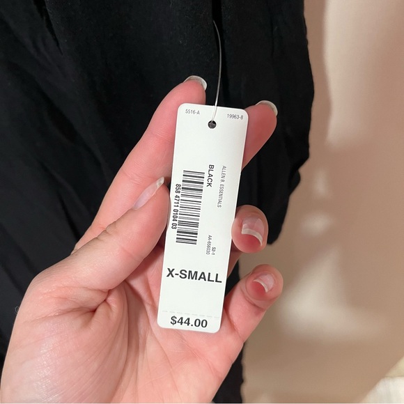 New Allen B by Allen Swartz black cardigan sweater - Picture 6 of 7